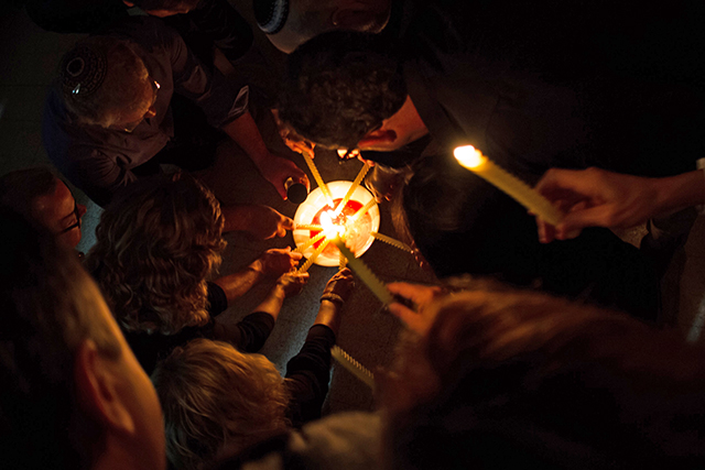 Hike Candle Ceremony